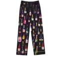 thumbnail image 5 of Dianli Pajama Set Sleepwear Women Casual Printed Long Sleeve Lapel Top And Relaxed Pants Soft Breathable Blend Comfortable Homewear Nightwear Loungewear, 5 of 8