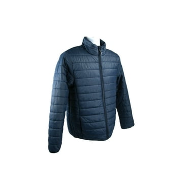 Goodfellow & Co Men's Blue LIGHTWEIGHT Puffer Jacket, Packable & Water Resistant, Size M