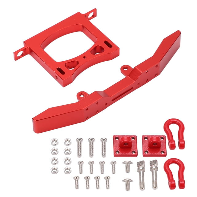 Juego de parachoques RC, parachoques delantero de metal RC Piezas de coche RC Parachoques RC adaptados para la perfección