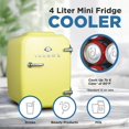 thumbnail image 2 of Mini Nevera ICEBOX IBMF4SUN para Cuidado de la Piel, Enfriador y Calentador de 4L, 2 of 7