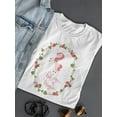 thumbnail image 3 of Believe In Magic Floral Unicorn T-Shirt Women -Image by Shutterstock, Female XX-Large, 3 of 4