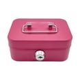 thumbnail image 2 of Metal Small Storage With Lockable Cover Key Lock Organizer For Kids Cute Toys With Handle For Home, 2 of 4