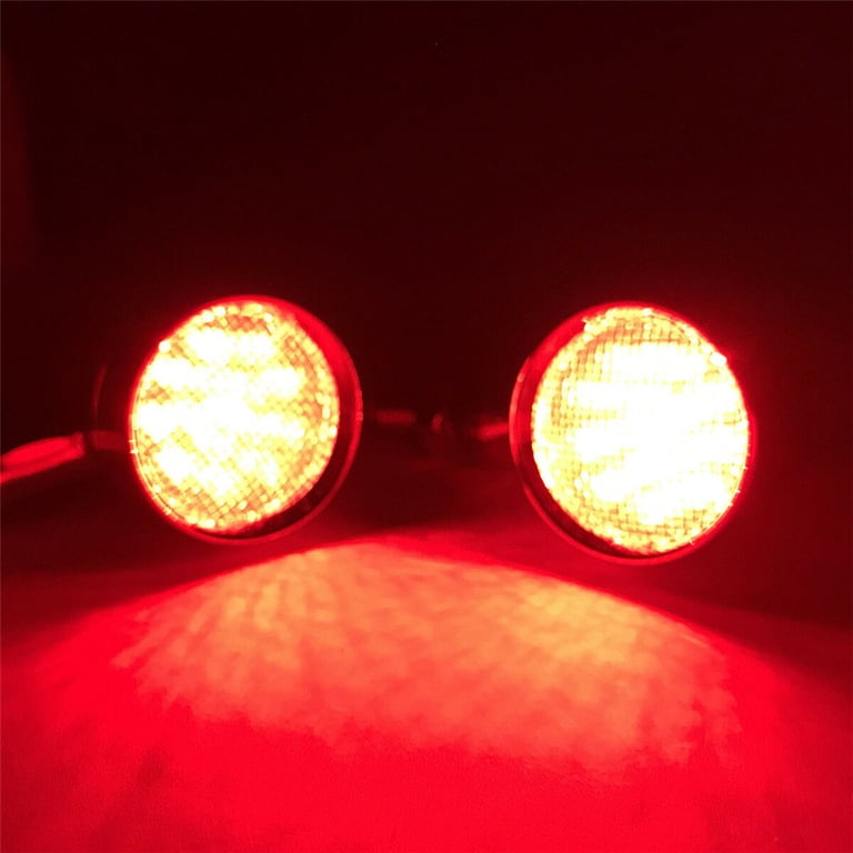 8mm Motorcycle LED Turn Signal Brake Running Light Blinker For Bobber