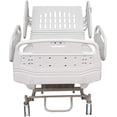 thumbnail image 4 of Cama de Hospital Eléctrica Magnimed 5 Posiciones Soporta hasta 150kg Barandales Abatibles Neumáticos Ruedas Con Frenos, 4 of 7