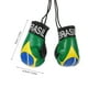 thumbnail image 3 of 1 par de mini colgantes de guantes de boxeo con diseño de la bandera de Brasil, decoración colgante para espejo retrovisor de coche., 3 of 6
