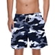 thumbnail image 5 of Pantalones Cortos de Cintura Elástica para Hombre con Bolsillos Camuflaje Impresión de Rodilla, Pantalones de Playa Casuales con Cordón Elástico, 5 of 6
