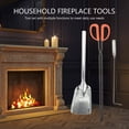 thumbnail image 1 of TABLZONE Fireplace Toolsfireplace Tools 1 Set 3 Pieces Iron Plastic For Fireplace Maintenance, 1 of 8