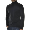 thumbnail image 3 of RAGMAN Suéter de Cuello Tortuga para Hombre - Manga Larga Básico Cuello Tortuga Regular Fit, Punto Simple, Color Sólido Azul oscuro S (Small), 3 of 3