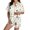 White-f, variant on XINXIAOO Halloween Pajamas Women Two Piece Women Silk Pajamas Set Halloween Button Down Short Pajama Set for Women Lounge Wear for Women Womens Sleepwear