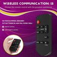 thumbnail image 4 of Remote Control N2QAYC000115 for Panasonic SU-HTB488 SC-HTB688EB-K SC-HTB688EGS Home Theater TV Sound, 4 of 5