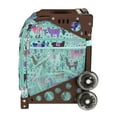 thumbnail image 5 of Zuca 18" Sport Bag - Llama Rama with Flashing Wheels (Brown Frame), 5 of 6