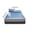 Blue, variant on Dpityserensio Summer Saving Class A Ice Silk Cool Mat for Naked Sleeping In Summer Conditioning Mat Machine Washable Folding Mattress Cover Soft Mat