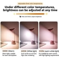 thumbnail image 2 of Desk Lamp, Led Table Lamp 3 Lighting Modes And Touch Sensor, Desk Lamp 360 ° Rotation With Variable Intensity For Reading, Studying, Working (Pink), 2 of 6