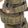 thumbnail image 2 of Shisuyan Natural Bunny Molar Toy Rabbit Healthy Snack Hanging Molar Toy Small Pets Chew Toy Teether Toy, 2 of 8