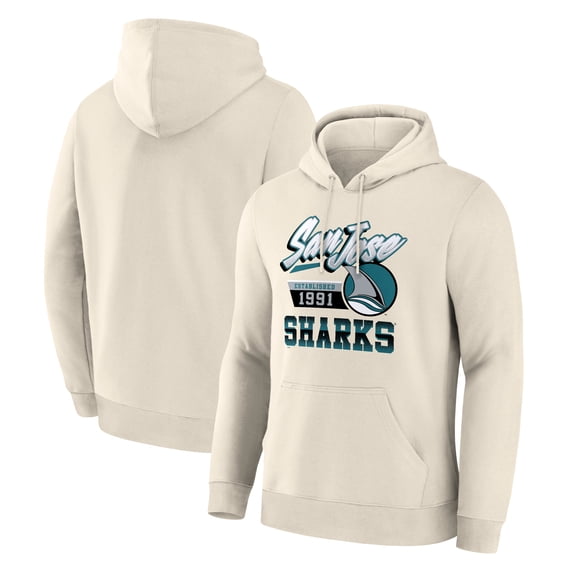 Men's Cream San Jose Sharks Alternate Legacy Hoodie