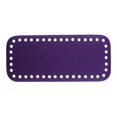 thumbnail image 1 of Rectangle Bags Base Shaper with Holes Pad Insert Base for DIY Handbag Making Purple, 1 of 7