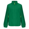 thumbnail image 6 of SuTry Womens Windproof Jacket Fall Winter Lightweight Thin Long Sleeve Hoodless Hiking Waterproof Casual Outerwear Jackets for Women(Green,2XL), 6 of 6