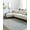 Ivory, Slate Gray, Charcoal / Tevah, variant on Hauteloom Tevah Wool Living Room, Bedroom Area Rug - Traditional, Transitional - Light Silver, Off White - 5' x 7'6"