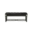 thumbnail image 1 of Global Furniture USA Diana Black Bench, 1 of 2