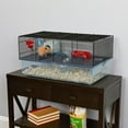 thumbnail image 3 of Furplast, Favola Hamster Cage Includes Water Bottle, Exercise Wheel, Food Dish & Hamster Hide-Out Large Hamster Cage Measures 23.6L x 14.4W x 11.8H-Inches, 3 of 5