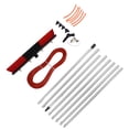 thumbnail image 4 of Water Fed Pole Kit Water Fed Brush Heavy Duty Large Size Portable Water Washing Extendable Cleaner Solar Panel Cleaning System 8m Pole Plus 50cm Water Brush, 4 of 12