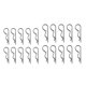 thumbnail image 1 of 20 Pedazos de Sujetapapeles de Acero Inoxidable Sunnimix Clips R de acero inoxidable, 1 of 7