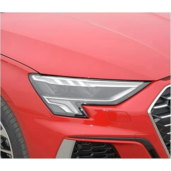 Applicable to Compatible For Audi A3 2020 2023 Car Front Headlight Cover Transparent Headlamp Shell Lampshade Case Replace Original Lens(Left)