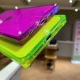 thumbnail image 5 of Compatible for iPhone 11 Pro Max Case,Clear Square Cases Reinforced Corners Cushion Shock Absorption TPU Silicone Cover for iPhone 11 Pro Max 6.5 inch -Grape Purple, 5 of 14