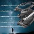 thumbnail image 3 of Zinc Alloy Key Fob Cover,Keychain,Full Protection Car Key Case for Cadillac ATS CTS CT6 SRX XTS XT4 XT5 Escalade Smart Remote Keyless Keyshell Accessories,Gun Color,For Cadillac A, 3 of 7