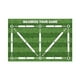 thumbnail image 2 of Tapete de entrenamiento de fútbol para niños, tapete de césped interior, tapete para campo de fútbol 50 cm x 80 cm, 2 of 9