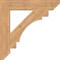 thumbnail image 3 of Ekena Millwork 5 1/2"W x 34"D x 34"H Merced Slat Smooth Bracket, Western Red Cedar, 3 of 4