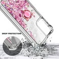 thumbnail image 5 of Nagebee For Gabb Phone 4 Pro Phone Case Screen Protector Ring Holder Wrist Strap Lanyard Glitter Liquid Phone Cover, 5 of 6