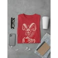 thumbnail image 3 of Krampus Coffee Horror Christmas Holiday Men's T-shirt, 3 of 4
