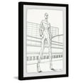 thumbnail image 2 of Parvez Taj 'Jumpsuit Fashion' Framed Painting Print 30 x 45, 2 of 4