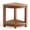 Brown, variant on Corner Shower Stool for Shaving Leg, Waterproof Bathroom Shower Bench Seat for Inside Shower, Poly Lumber Plastic Shower Chair Seat, Shower Foot Rest with Adjustable Feet, Non-Slip, Brown