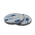 thumbnail image 4 of CRL RPP2BS Brushed Stainless 2" Round Push/Pull Set - Etched Stainless Steel, 4 of 7
