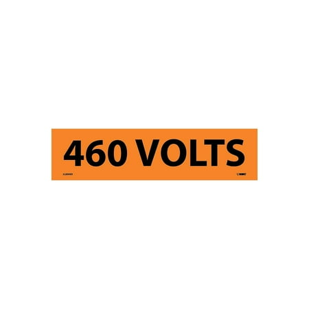 UPC: 0887481060286 | National Marker Electrical Markers; 460 Volts 2.25X9 Adhesive Vinyl 25/Pk JL2043O