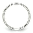 thumbnail image 2 of Sterling Silver 2mm Half Round Size 8 Band, 2 of 7