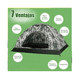 thumbnail image 5 of Tienda Casa Campaña Grande Camping 3 Personas Fácil Instalar Verde/ Blanco, 5 of 5