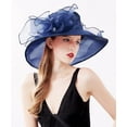 thumbnail image 4 of Women's Church Derby Dress Fascinator Bridal Cap British Tea Party Wedding Hat, 4 of 5