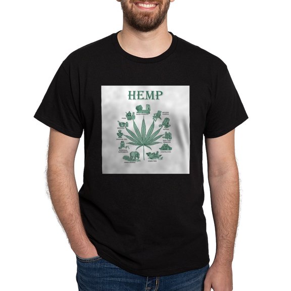 CafePress - Hemp Tee T Shirt - Men's Classic Graphic Cotton T-Shirt