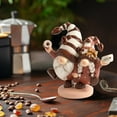 thumbnail image 2 of Coffee Gnomes Figurines Coffee Bar Station Decor, 5.2" Resin Gnomes Decorations for Home, Cute Small Indoor Accessories Tiered Tray Kitchen Table Desk Shelf Fall Gifts, 2 of 5