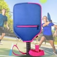 thumbnail image 3 of Lijie Neoprene Paddle Cover Case with Shoulder Strap Storage Carrier Racket Sleeve Blue, 3 of 6