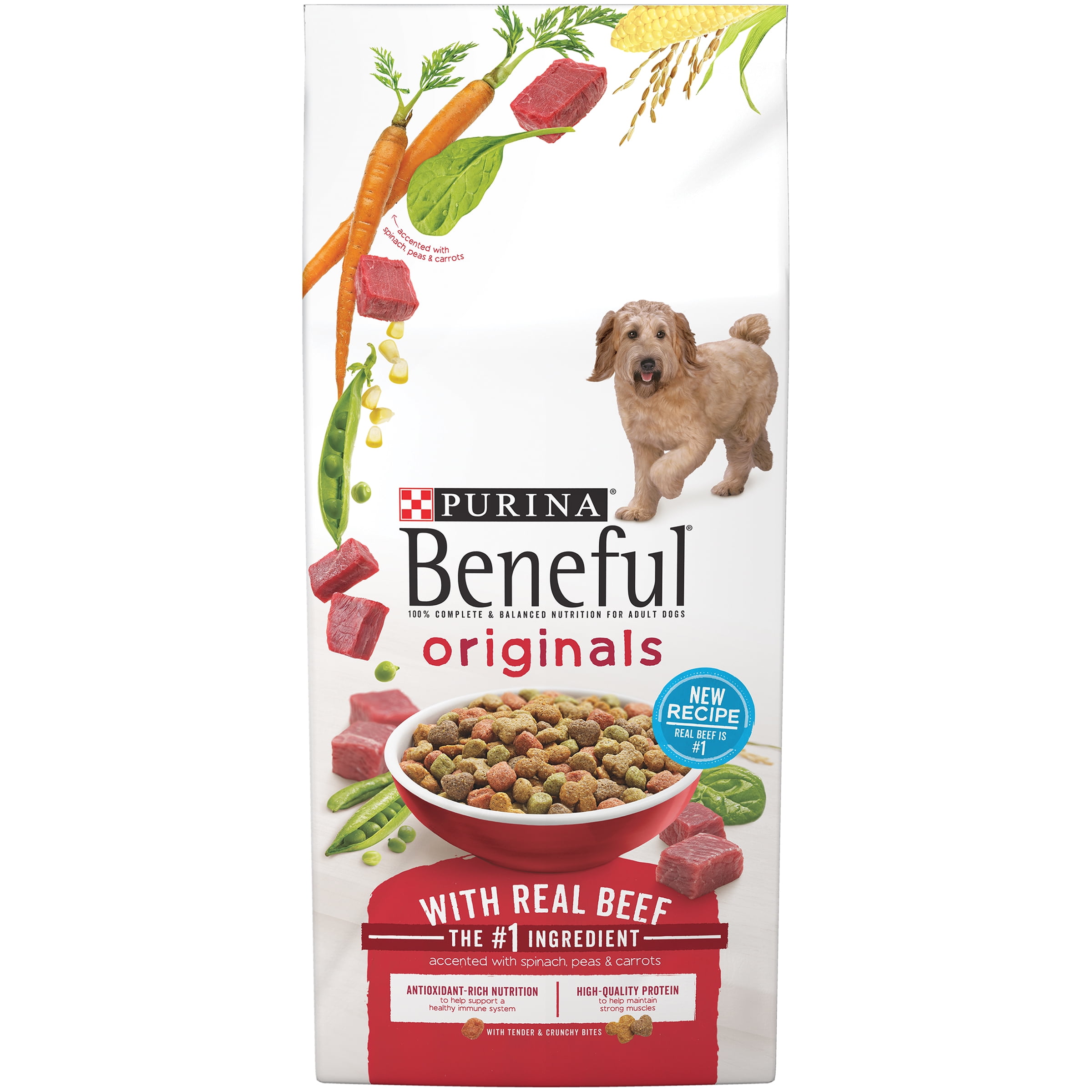 Purina Beneful Dry Dog Food Originals With Real Beef 6.3 lb. Bag