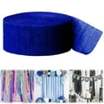 thumbnail image 3 of 1 Roll Crepe Paper Streamer, Crepe Paper Streamers, Party Streamers, Premium Crepe Paper Streame for Birthday Wedding Decorations Halloween Christmas Craft Supplies 25m, 3 of 5