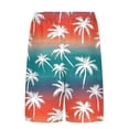 thumbnail image 6 of Fnnxeal Mens Quick Dry Swim Trunks with Liner Tropical Palm Tree Print Board Shorts Beach Shorts for Men,Size L, 6 of 6
