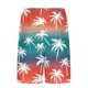 thumbnail image 5 of Ceisia Men's 2-in-1 Swim Trunks Red Green Gradient Palm Tree Print Quick-Dry Beach Shorts with Compression Liner Gifts, 5 of 6