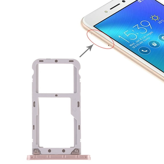 SIM Card Tray SIM Card Tray / Micro SD Card Tray for Asus Zenfone Live ZB501KL