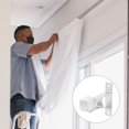 thumbnail image 3 of 6Pcs Curtain Rod Mount Brackets Heavy Duty Curtain Rod Holder Curtain Rod Rack, 3 of 8