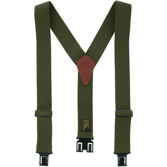 Perry Suspenders Elastic 2 Inch Wide Hook End Suspenders (Tall Available) (Men)